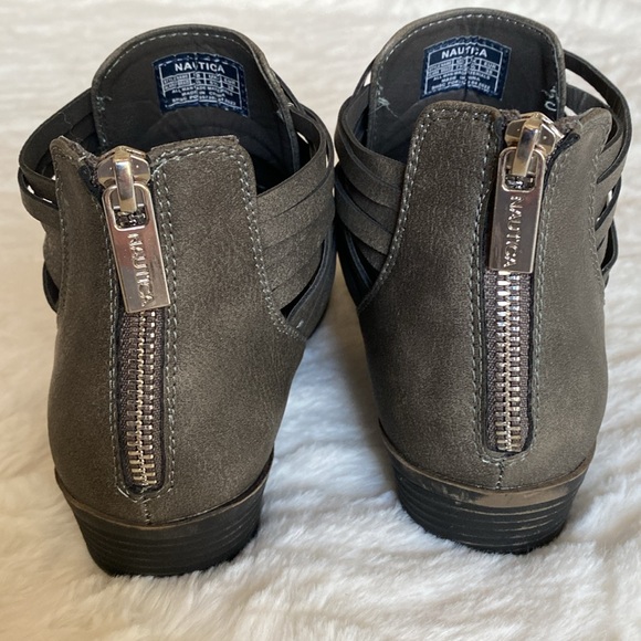 Nautica Grey Ankle Boots - Picture 8 of 10